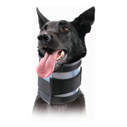 Cervical Collar for Dogs KVP Black (6-28 cm)-0