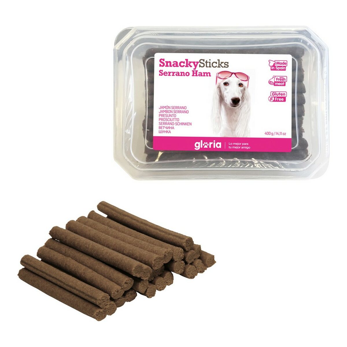 Dog Snack Gloria Snackys Sticks Hamburgers-0